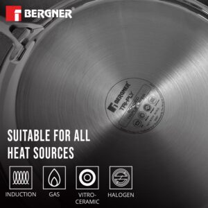 Bergner Hi-Tech Giro TriPly 32cm Dosa Tawa - Induction Bottom image 7