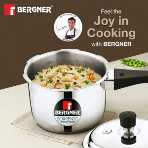 Bergner Sorrento 1.5L Outer-Lid Pressure Cooker, Induction image 2