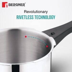 Bergner Sorrento 1.5L Outer-Lid Pressure Cooker, Induction image 5