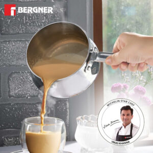 Bergner BE Essentials Tri-Ply Stainless Steel 14cm (1.5L) Coffee Warmer image 2