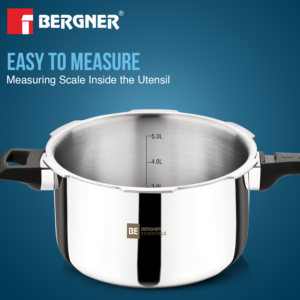 Bergner BE Essentials Tri-Ply Pressure Cooker, 3-Piece Set image 6