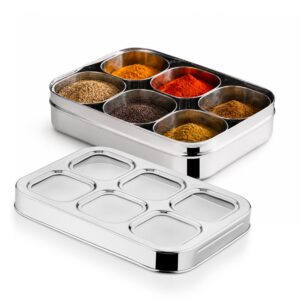 Bergner Essential Plus Stainless Steel 6 in 1, 24.5cm (150ml) with Clear Lid image 2