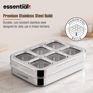 Bergner Essential Plus Stainless Steel 6 in 1, 24.5cm (150ml) with Clear Lid image 4