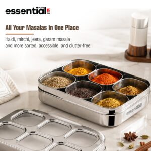 Bergner Essential Plus Stainless Steel 6 in 1, 24.5cm (150ml) with Clear Lid image 8