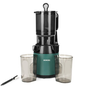 Borosil Vita Rich Slow Juicer | Low-RPM Cold Press, Nutrient-Rich Pulp-Free Juice, Quiet Operation image 2