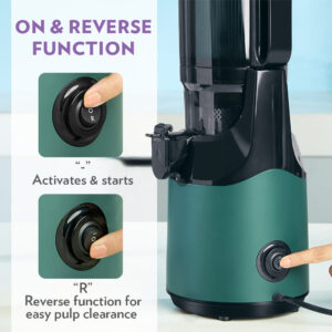 Borosil Vita Rich Slow Juicer | Low-RPM Cold Press, Nutrient-Rich Pulp-Free Juice, Quiet Operation image 5