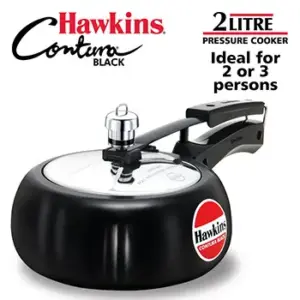 Hawkins Contura Black 2L Pressure Cooker CB20 image 2