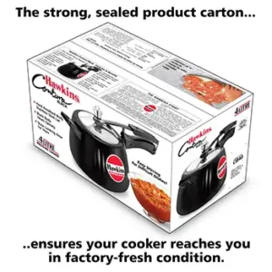 Hawkins Contura Black 4L Pressure Cooker CB40 image 4
