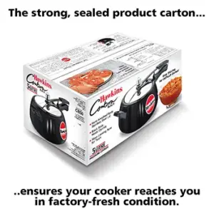 Hawkins Contura Black 5L Pressure Cooker CB50 image 4