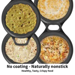 Hawkins Futura 27cm Cast Iron Dosa Tava – CIDT27 image 2