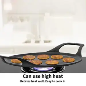 Hawkins Futura 27cm Cast Iron Dosa Tava – CIDT27 image 3