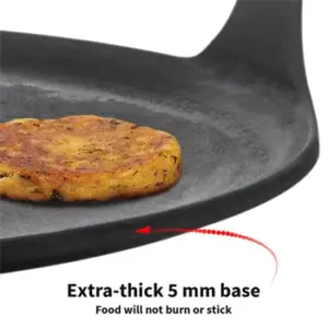 Hawkins Futura 27cm Cast Iron Dosa Tava – CIDT27 image 4