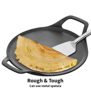 Hawkins Futura 27cm Cast Iron Dosa Tava – CIDT27 image 6
