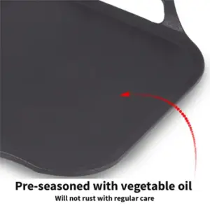 Hawkins Futura 26cm Cast Iron Square Tava – Nonstick image 5