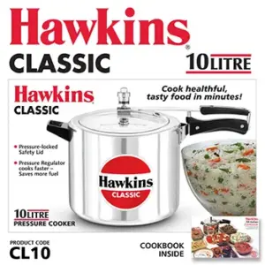 Hawkins Classic 10L Pressure Cooker CL10 image 2