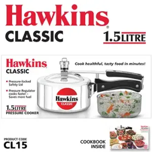 Hawkins Classic 1.5L Pressure Cooker CL15 image 2