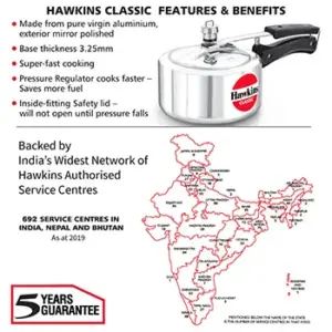 Hawkins Classic 2L Pressure Cooker CL20 image 3