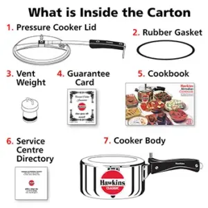Hawkins Classic 2L Pressure Cooker CL20 image 5