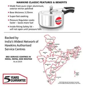 Hawkins Classic 3.5L Pressure Cooker CL35 image 3