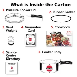 Hawkins Classic 3.5L Pressure Cooker CL35 image 5