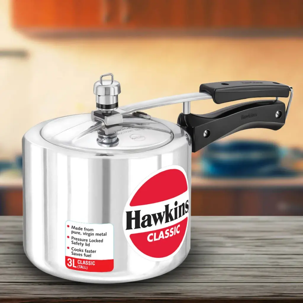 Hawkins Classic 3L Tall Pressure Cooker CL3T — Bihari Di Hatti