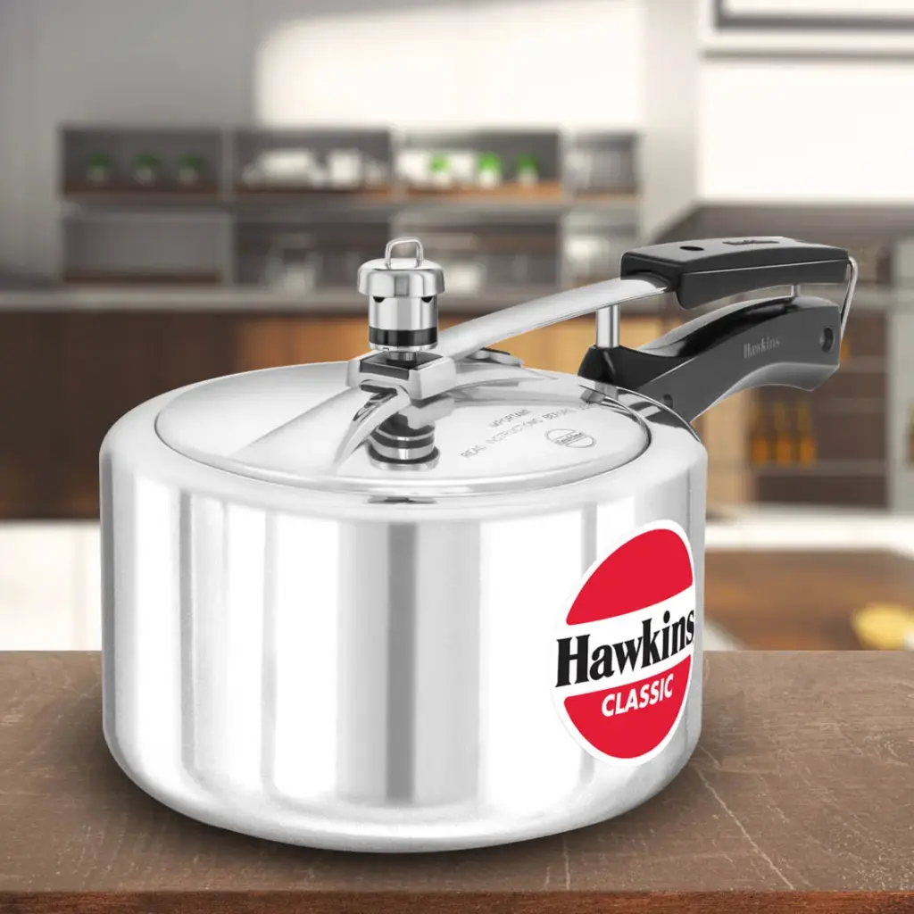 Hawkins Classic 3L Wide Pressure Cooker CL3W — Bihari Di Hatti