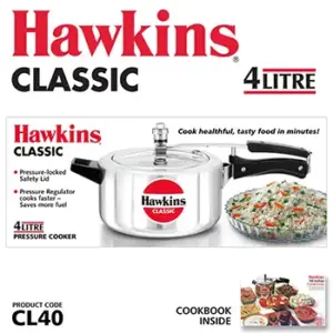 Hawkins Classic 4L Pressure Cooker CL40 image 2