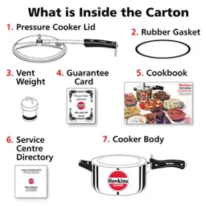 Hawkins Classic 4L Pressure Cooker CL40 image 5