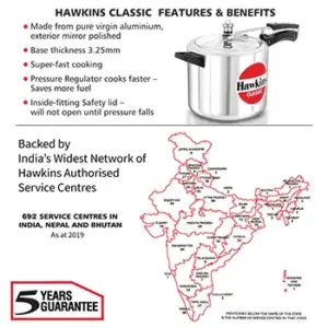 Hawkins Classic 6.5L Pressure Cooker CL65 image 3