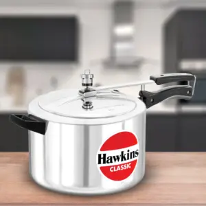 Hawkins Classic 8L Wide Pressure Cooker CL8W image 1