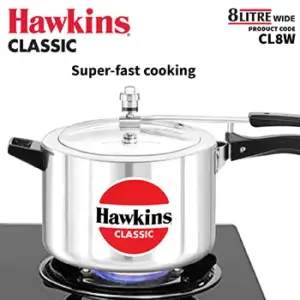 Hawkins Classic 8L Wide Pressure Cooker CL8W image 4