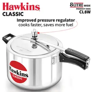 Hawkins Classic 8L Wide Pressure Cooker CL8W image 5