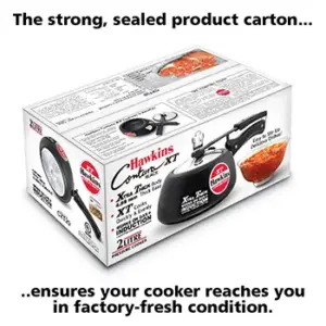 Hawkins Contura Black XT 2L Pressure Cooker CXT20 image 4