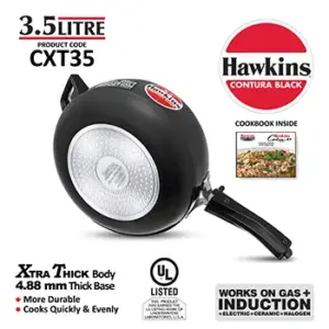 Hawkins Contura Black XT 3.5L Pressure Cooker CXT35 image 2