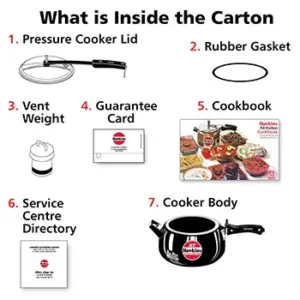 Hawkins Contura Black XT 5L Pressure Cooker CXT50 image 5
