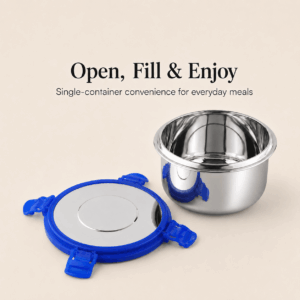 Kraft Stainless Steel Airtight Storage Container | 250 ml – 1250 ml Options image 4