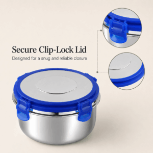 Kraft Stainless Steel Airtight Storage Container | 250 ml – 1250 ml Options image 6