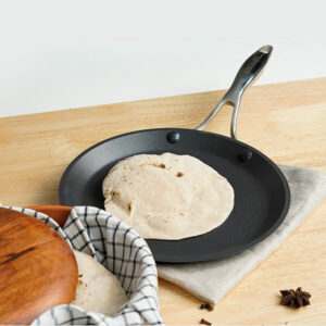 Circulon Non-Stick Hard-Anodised Flat Dosa Tawa | 28 & 32 cm | Metal-Utensil-Safe, Induction & Gas image 2
