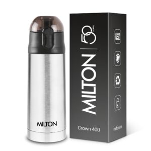 Milton Crown Thermosteel Bottle - Silver, 350 ml