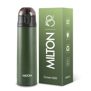 Milton Crown Thermosteel Bottle – Green, 500 ml