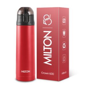 Milton Crown Thermosteel Bottle – Red, 500 ml