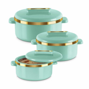 Milton Curve Casserole - Light Green, 1000/1500/2000 ml / Regular Set