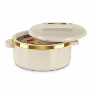 Milton Curve Casserole - Ivory, 1000 ml
