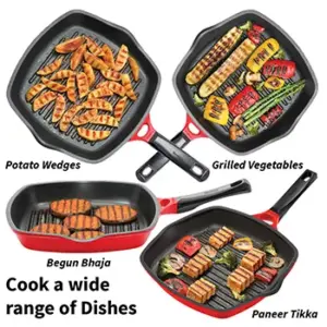 Hawkins 30cm Die-Cast Nonstick Grill Pan image 5