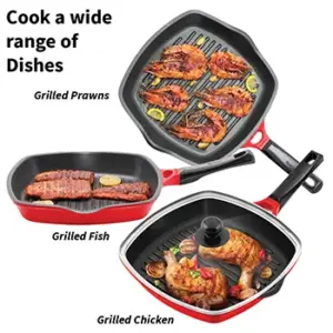 Hawkins 30cm Die-Cast Nonstick Grill Pan image 6