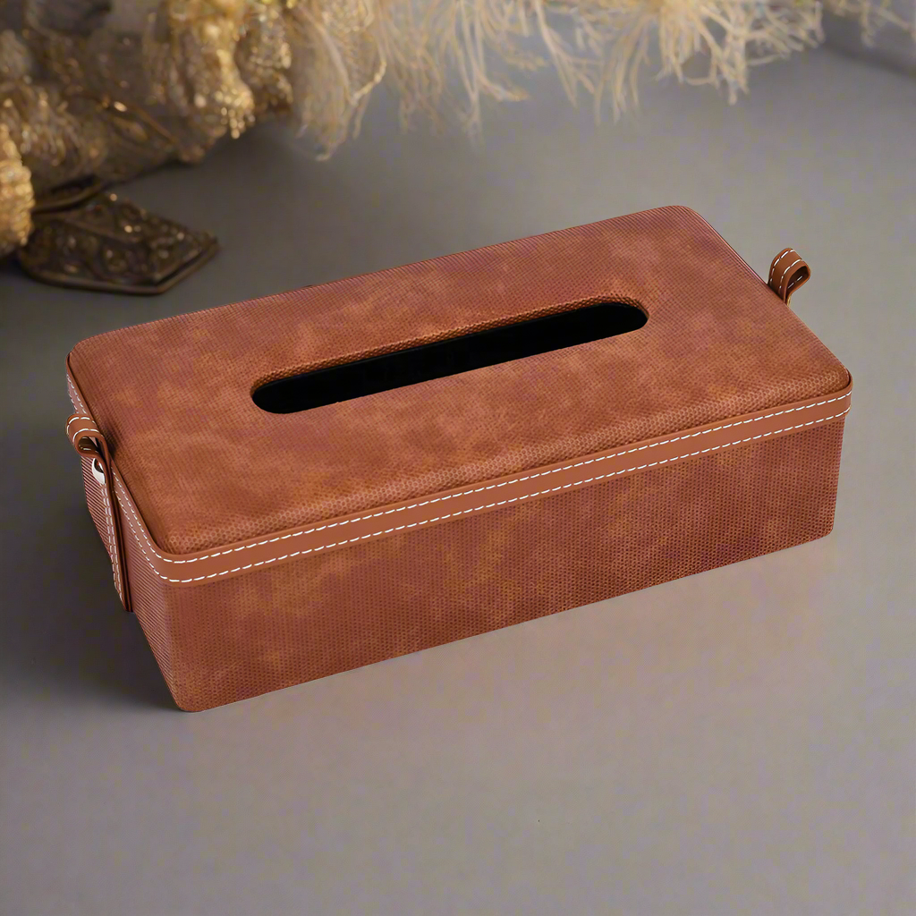 Doté Leatherette Rectangle Tissue Box