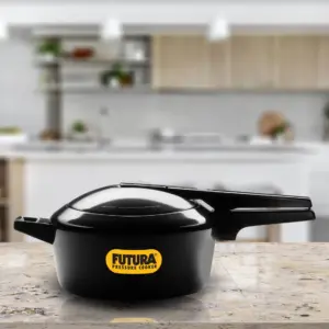 Hawkins Futura 4L Pressure Cooker FP40 – Hard Anodised image 1
