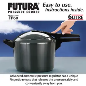 Hawkins Futura 6L Pressure Cooker FP60 image 2