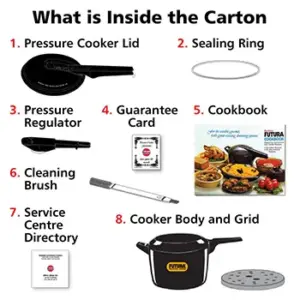 Hawkins Futura 6L Pressure Cooker FP60 image 6