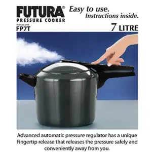 Hawkins Futura 7L Tall Pressure Cooker FP7T image 2